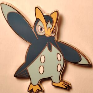 Pokemon TCG Prinplup Enamel Pin Official Nintendo Collectible Pin Badge Emblem